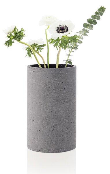 Blomus Váza COLUNA 20 cm tmavě šedá