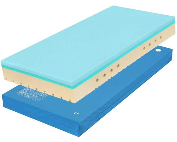 Tropico Super Fox Blue Classic Medical PU 24 80x200