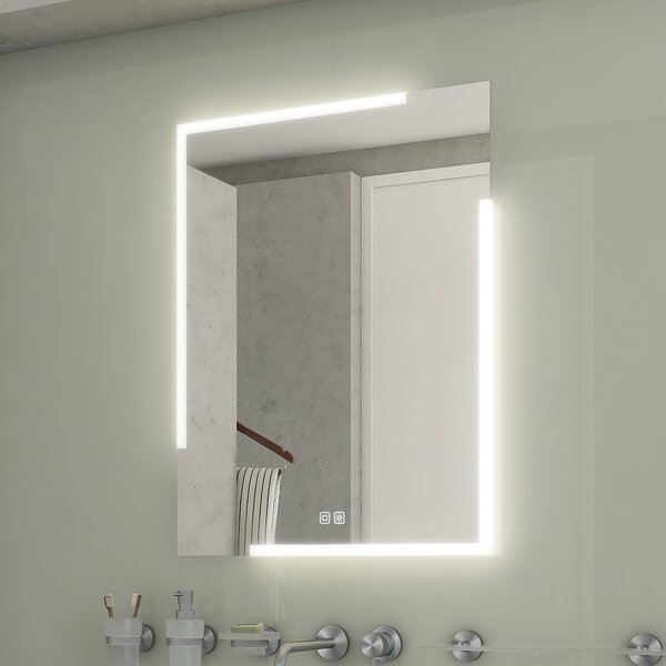 Nimco LED zrcadlo 32W, 60x80 cm se dvěma dotykovými senzory