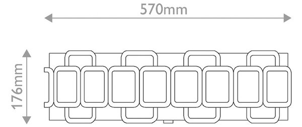 HINKLEY Stropní světlo Sabina, černé, Ø 57 cm, kov/textil, 4 x E27, stmívatelný, Černá, Obývací pokoj / jídelna, kov, Moderní