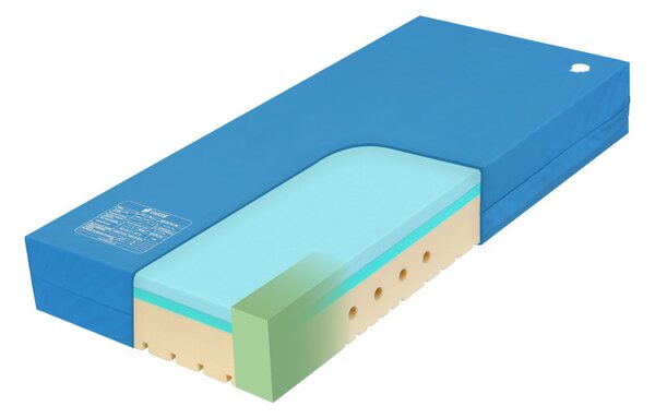 Tropico Super Fox Blue Classic Medical PU 2VR 24 90x200
