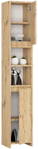 Ak furniture Koupelnová skříňka UNI 180 cm dub artisan