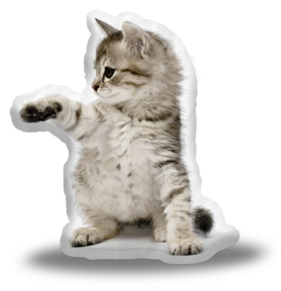 Sablio 3D polštář ve tvaru Kotě