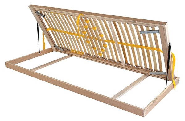 ECOMATRACE Lamelový rošt DUOSTAR KOMBI P HN pravý s úložným prostorem 90x200
