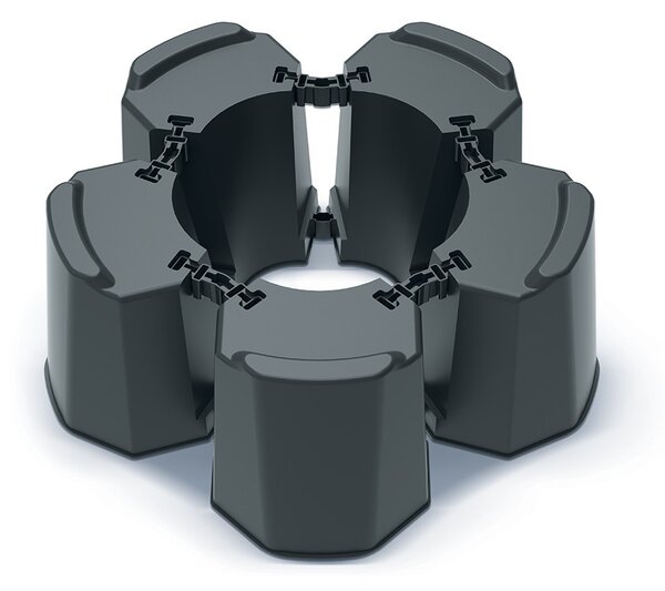 Prosperplast Podstavec pod sud na dešťovou vodu MODULAR BASEWAN SET I antracit