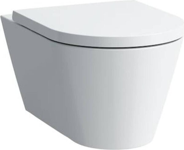 LAUFEN Kartell závěsný klozet, omyvatelný, bez okrajů, 545x370x355mm, H8203377570001