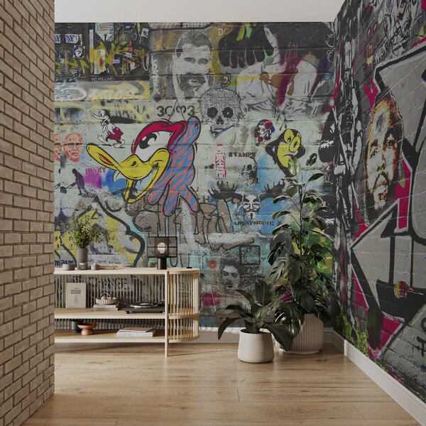 Fototapety Graffiti, umění a písmo, Fototapety teen room, Fototapety pro dospívajícího chlapce, u12434 : uwalls.cz