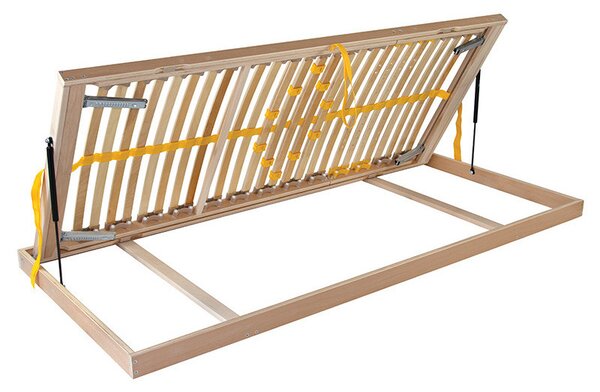 ECOMATRACE Lamelový rošt DUOSTAR KOMBI P HN levý s úložným prostorem 100x200