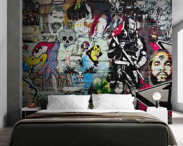 Fototapety Graffiti, umění a písmo, Fototapety teen room, Fototapety pro dospívajícího chlapce, u12434 : uwalls.cz
