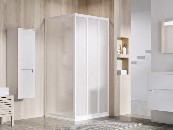 Ravak Supernova sprchové dveře 90 cm posuvné bílá lesk/polystyrenový materiál 00V701R211