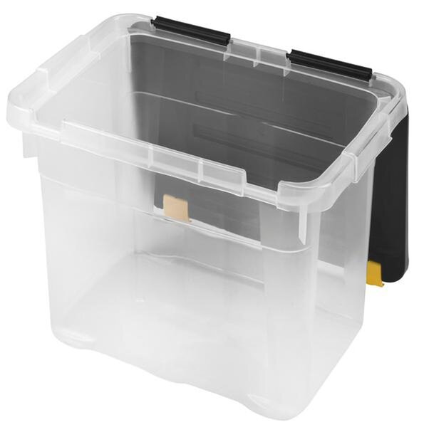 Heidrun Plastový úložný box s víkem One 18l