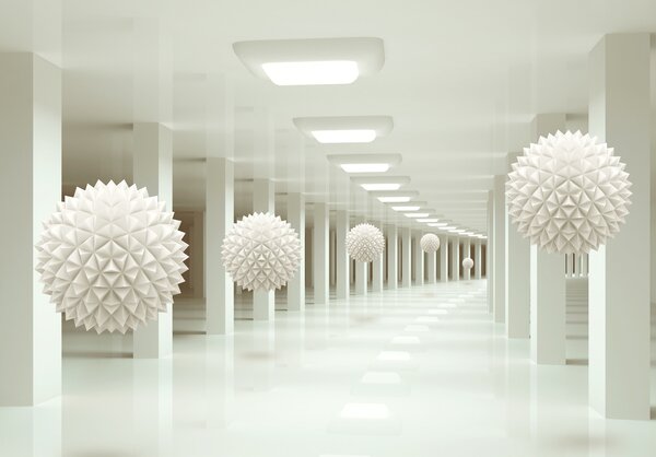 Fototapety Stavba, osvětlení a dřevo, Fototapety 3D, u24296 : uwalls.cz
