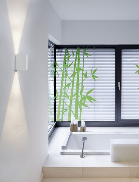 SLV 232465 Quad 1, antracitové nástěnné venkovní svítidlo se svícením dolu, 3W LED, 3000K, výška 8,7cm, IP44