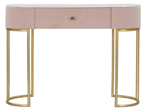 Designová konzole Hadassah 100 cm růžová