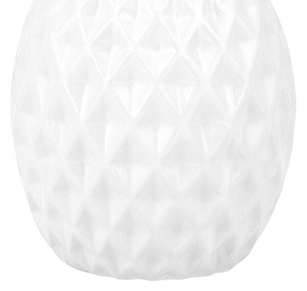 Dekorativní figurka Ananas TYANA Keramika Bílá