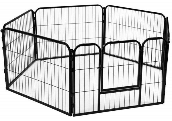 Skladací ohrádka pro psa - výběh pro štěnata 147x60 cm SPRINGOS PA1003