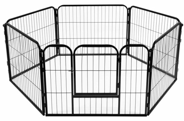 Skladací ohrádka pro psa - výběh pro štěnata 147x60 cm SPRINGOS PA1003