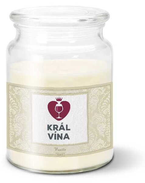 Sablio Svíčka Král vína - 500 g