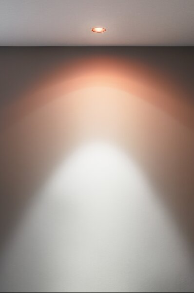 Linea Light CA030JWHMFL Gypsum_Coloring_R1 V2, sádrová bodovka s kulatým rámečkem, 6W 2700K 23.4° 24V, Ø 3cm