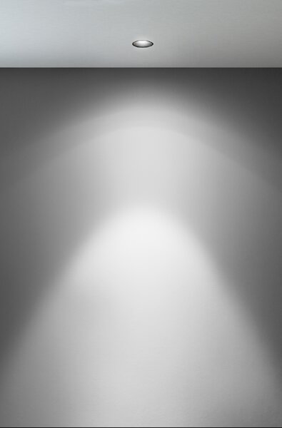 Linea Light CA030JWHMFL Gypsum_Coloring_R1 V2, sádrová bodovka s kulatým rámečkem, 6W 2700K 23.4° 24V, Ø 3cm