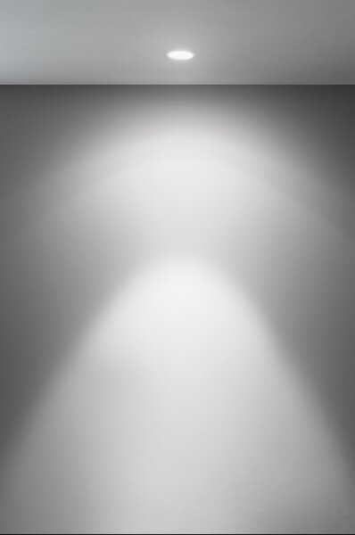 Linea Light CA030JWHMFL Gypsum_Coloring_R1 V2, sádrová bodovka s kulatým rámečkem, 6W 2700K 23.4° 24V, Ø 3cm
