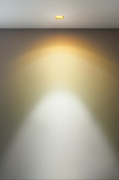 Linea Light CA030JWHMFL Gypsum_Coloring_R1 V2, sádrová bodovka s kulatým rámečkem, 6W 2700K 23.4° 24V, Ø 3cm