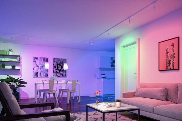 P 29146 Standard 230V Smart Home Zigbee 3.0 LED svíčka E14 5W RGBW+ stmívatelné mat - PAULMANN