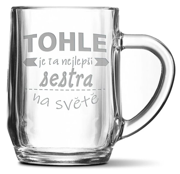 Sablio Půllitr Tohle je ta nejlepší sestra na světě: 0,5