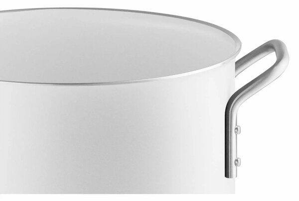 Eva Solo hrnec 16 cm White Line Ceramic 2,5 l nepřilnavý – nepřilnavý hrnec s keramickým povrchem