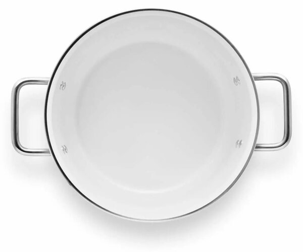 Eva Solo hrnec 16 cm White Line Ceramic 2,5 l nepřilnavý – nepřilnavý hrnec s keramickým povrchem