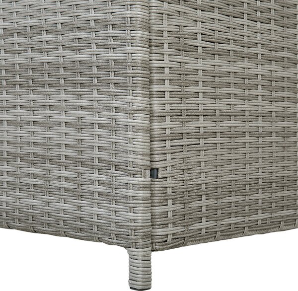 Úložný box MODENA 158 cm 63 cm Šedá