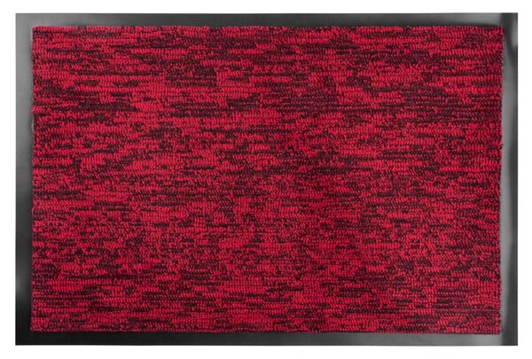 Rohožka MagicHome CPM 303, 40x60 cm, čierna/červená