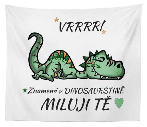 Sablio Deka Dinosaurus: 150x120 cm