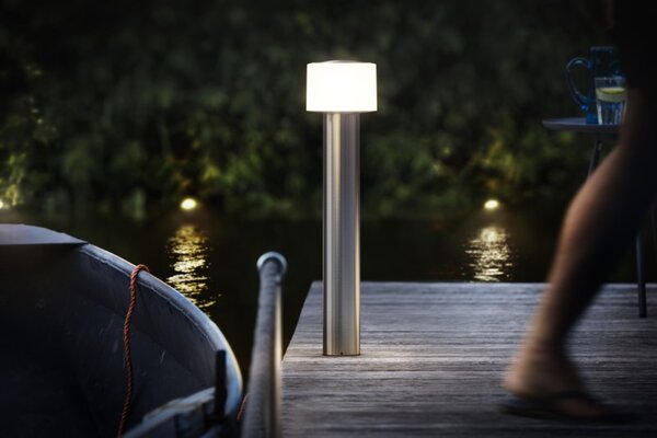 Philips 8720169351356 UltraEfficient Otis venkovní stojanové svítidlo/sloupek LED V600mm 4,3W/800lm 2700K IP44 antikorová