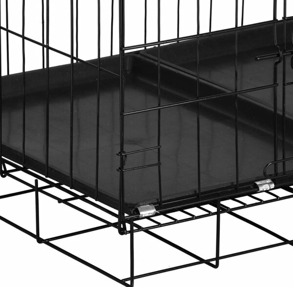 Klec pro zvířata 130x70x61 cm kovová SPRINGOS PA1082