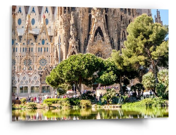 Sablio Obraz Barcelona Sagrada Familia - 150x110 cm