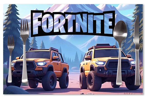 Sablio Prostírání FORTNITE Off-road auta: 40x30cm