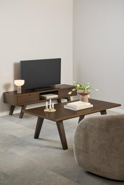 Actona Konferenční stolek A-LINE 130 cm kouřový dub