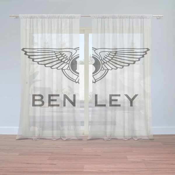 Sablio Záclony Bentley na bílé: 2ks 150x250cm