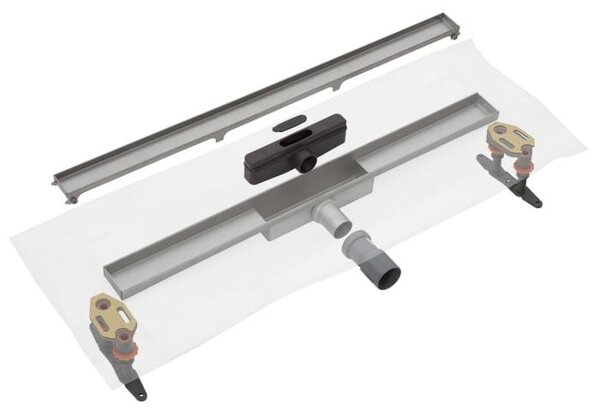 Easy Drain Compact – hotový prvek pro obklady, 70 cm, bílý, 30 mm, kus