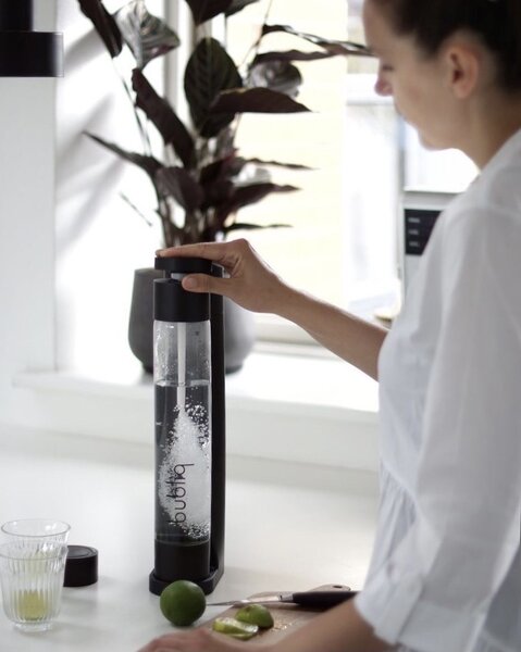 Výrobník sody bubliq černá matná Varianta: bez bombičky