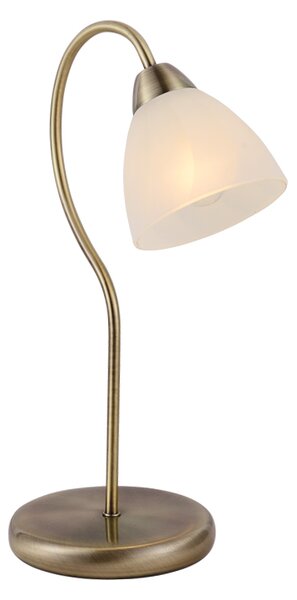 ACA DECOR Stolní lampička BYRON, barva bronzu