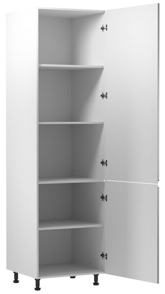 Kuchyňská linka ASPEN b | 450x270 cm | zásuvky METALBOX | SOKL v CENĚ | bílá lesk