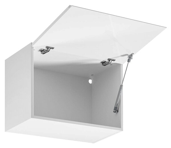 Kuchyňská linka ASPEN b | 450x270 cm | zásuvky METALBOX | SOKL v CENĚ | bílá lesk