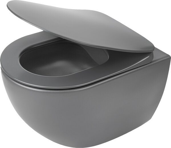 Designové závěsné umyvadlo Peonia Zero New Anthracite/Titanium