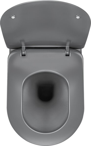 Designové závěsné umyvadlo Peonia Zero New Anthracite/Titanium