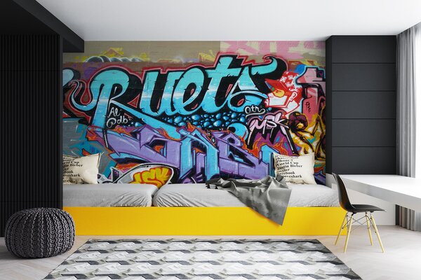Fototapety Umělecká barva, barva a azur, Fototapety teen room, u11783 : uwalls.cz