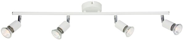 ACA DECOR Stropní bodové svítidlo TRINITY 4xGU10, bílá barva