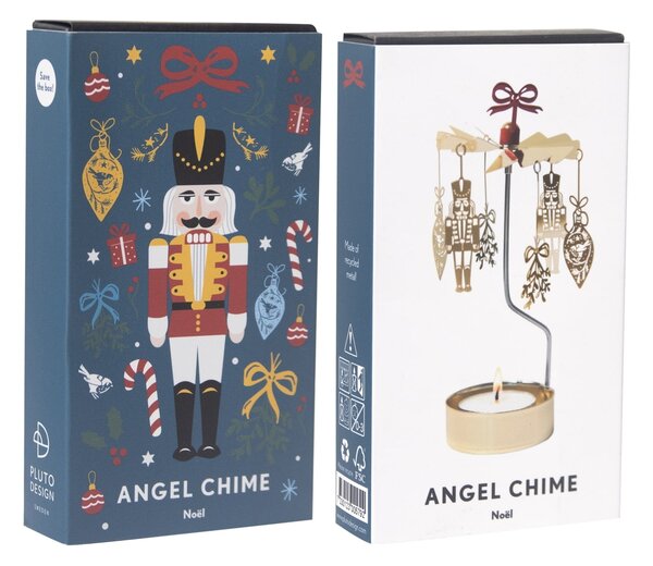 Rotující svícen Noël Gold