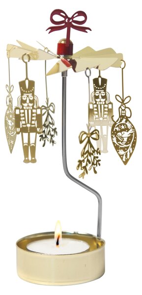 Rotující svícen Noël Gold